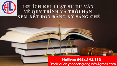 ​Được gì khi tham vấn luật sư về quy trình và thời hạn xem xét đơn đăng ký sáng chế?